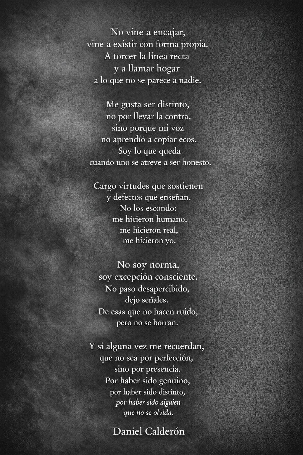 No vine a encajar...